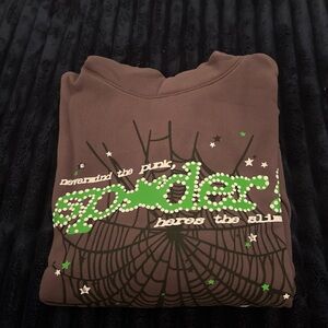 Wait Grey Punk V2 Sp5der Hoodie Men’s Medium